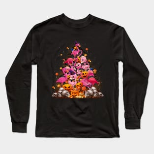 Flamingo halloween Long Sleeve T-Shirt